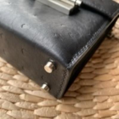 wholesale quality hermes verrou 17 osrrich noir phw